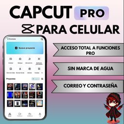 Imagen de CAPCUT PRO CELULAR 1 MES
