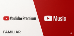 Imagen de Youtube Premium Familiar x 1 mes